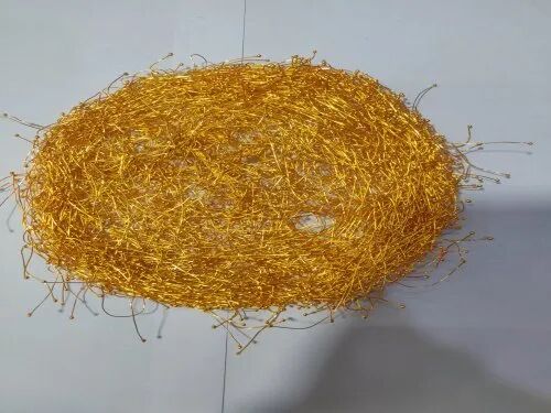 Brass Jewelry Wire, Color : Golden