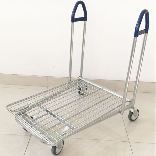 Polished Commercial Stainless Steel Trolley