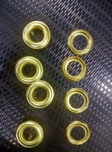 Round Aluminum Eyelets, Color : Golden