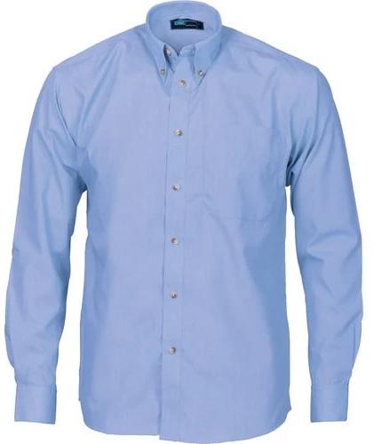 Half Sleeves Plain Cotton Unisex Corporate Shirts