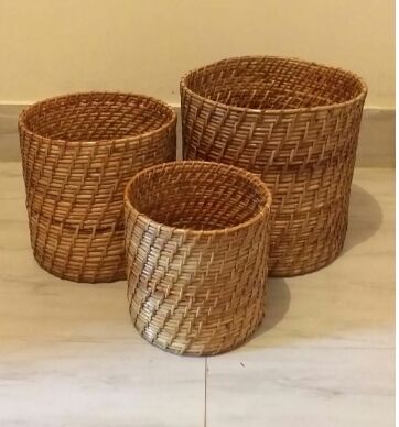 C2 Cane Basket, for Complex, Fruit Market, Home, Kitchen, Malls, Shopping, Feature : Easy To Carry