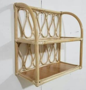 Rattan Wall Shelf