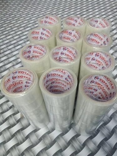 BOPP Film Plain Transparent Tape, for Packaging