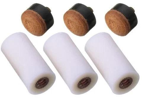 Plastic Leather Snooker Cue Tip, Packaging Type : Cardboard Box