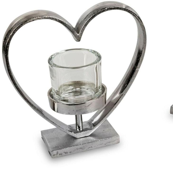 Heart Shape Metal Candle Stand, Style : Antique