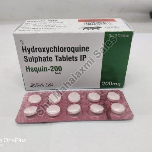 Hsquin 200 Mg (Hydroxychloroquine) Tablet