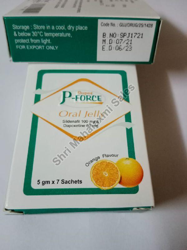 P-Force Oral Jelly Sildenafil (5 GM)
