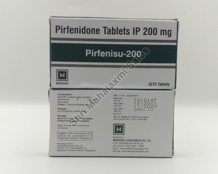 Pirfenisu 200 Mg (Pirfenidone) Tablet