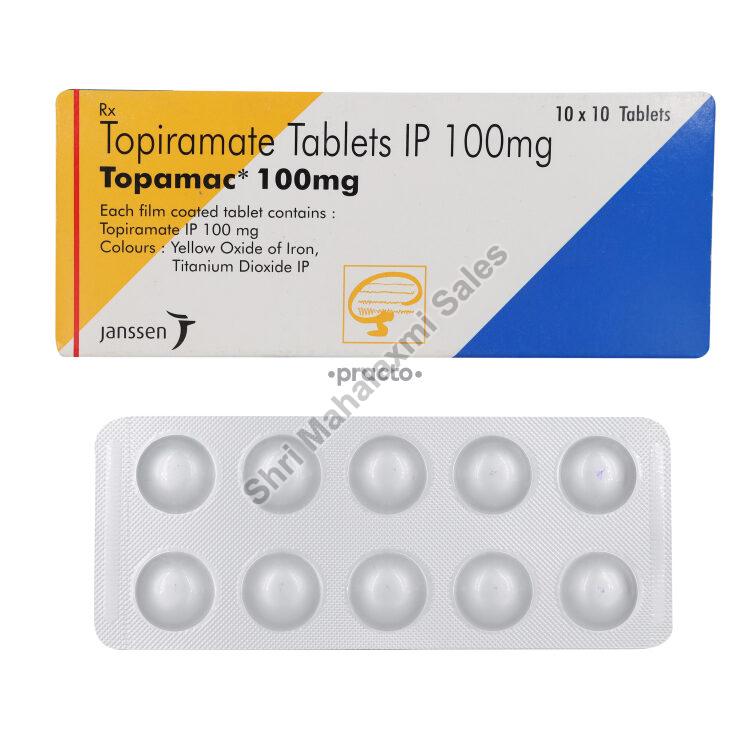 Topamac 100mg Tablet, Purity : 100%