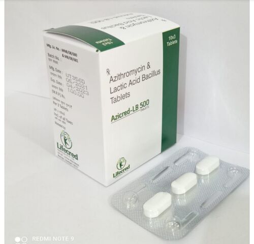 Azithromycin and Lactic Acid Bacillus Tablets