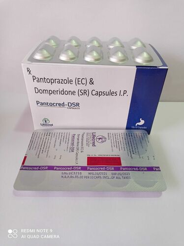 Pantoprazole (EC) And Domperidone (SR) Capsules