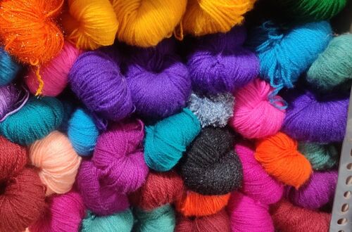 6 Ply Wool, for Sweater, Rug, Bedsheet, Shawl Etc, Pattern : Dyed