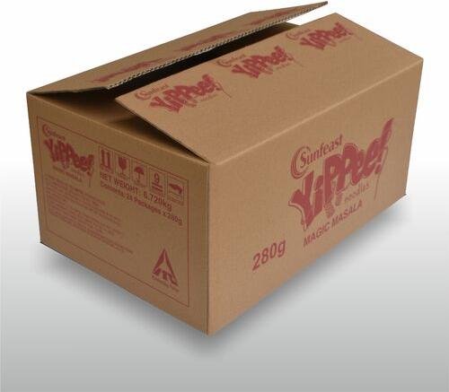 Cardboard Brown Corrugated Box, for Packaging, Feature : Bio-degradable, Eco Friendly, Good Strength