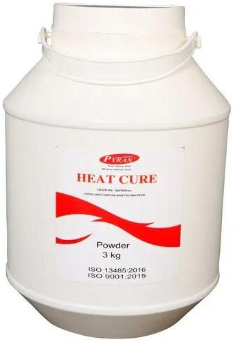 Heat Cure Denture Base Material Powder, Packaging Size : 100 Gm, 200 Gm, 400 Gm, 3 Kg
