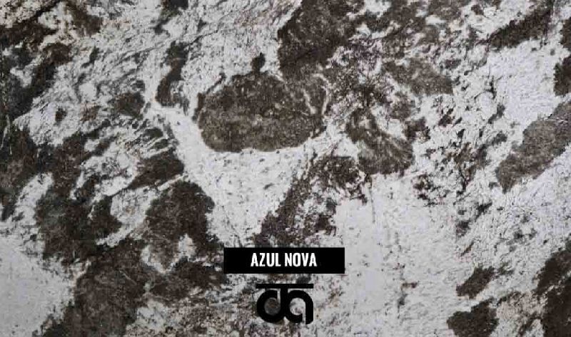 Devi Arbuda Flamed Azul Nova Granite Slab, for Construction, Size : Standard