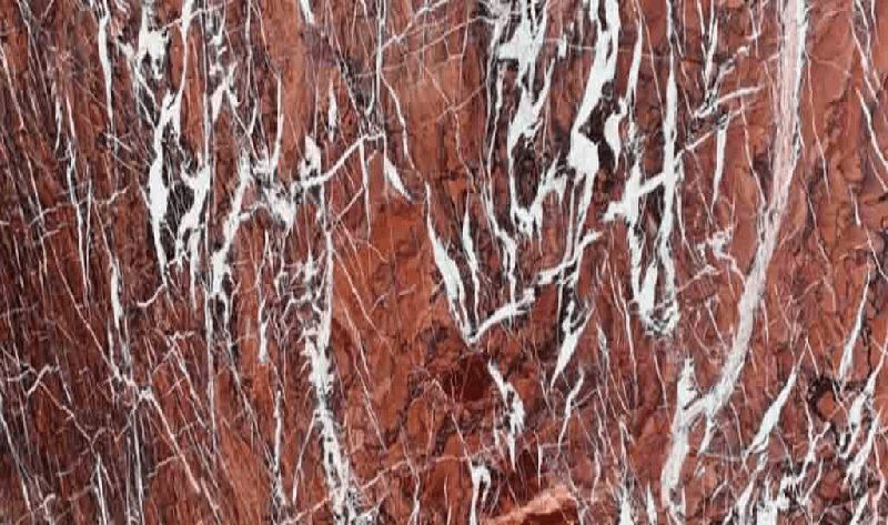 Devi Arbuda Polished Flaming Red Granite Slab, for Construction, Size : Standard