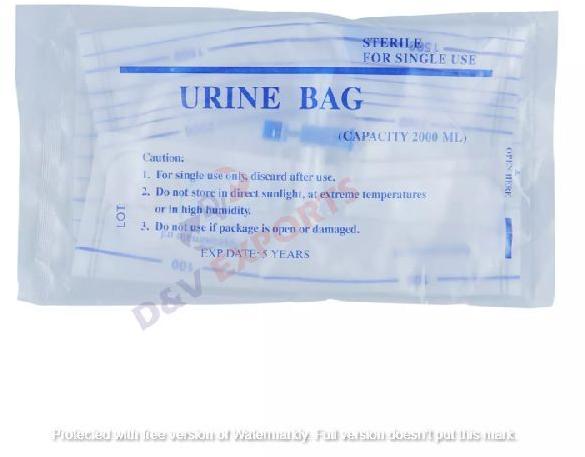 Pull Push Urine Collection Bag