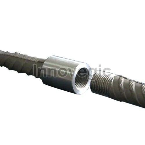 Cold Forged Parallel Threaded Coupler, for Construction, Color : Grey