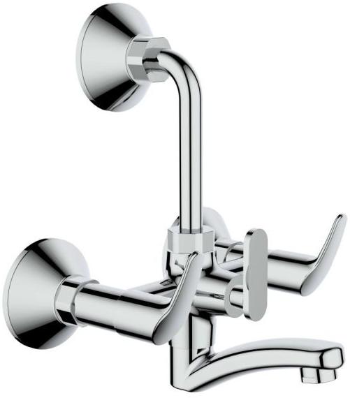 Dowel Wall Mixer Overhead Shower System, for Bathrooms, Feature : Long Life, 150mm Long Bend Pipe