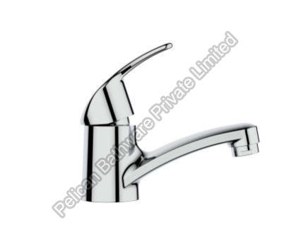 Dowel Single Lever Basin Mixer with Braided Hose