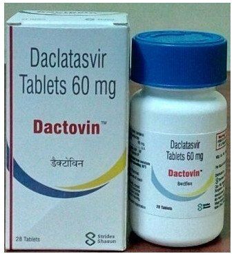 Dactovin Daclatasvir Tablets, Packaging Type : Bottle