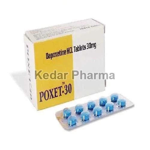 Poxet -30mg Tablets, Packaging Type : Blister