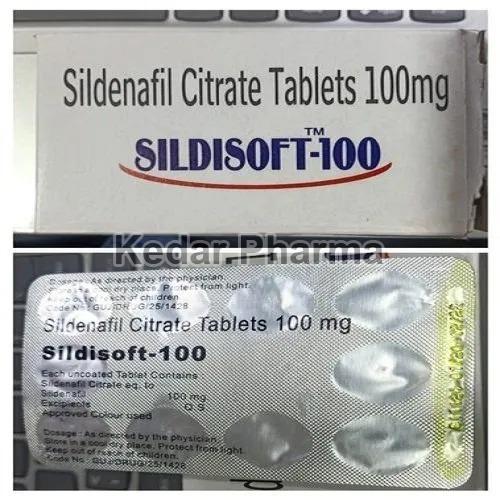Sildisoft 100mg Tablets, for Clinical