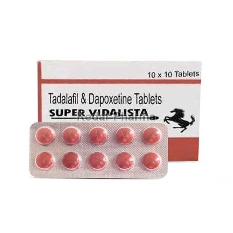 Super Vidalista Tablets, Packaging Type : Blister