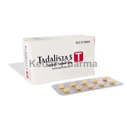 Tadalista 5 T Tablets, Packaging Type : Blister