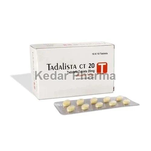 Tadalista CT 20mg Tablets, Packaging Type : Blister