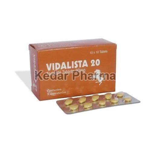 Vidalista 20mg tablets, Grade Standard : Medicine Grade
