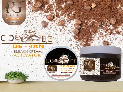COFFEE BLEACH CREAM WITH ACTIVATOR, Packaging Size : 500 GM
