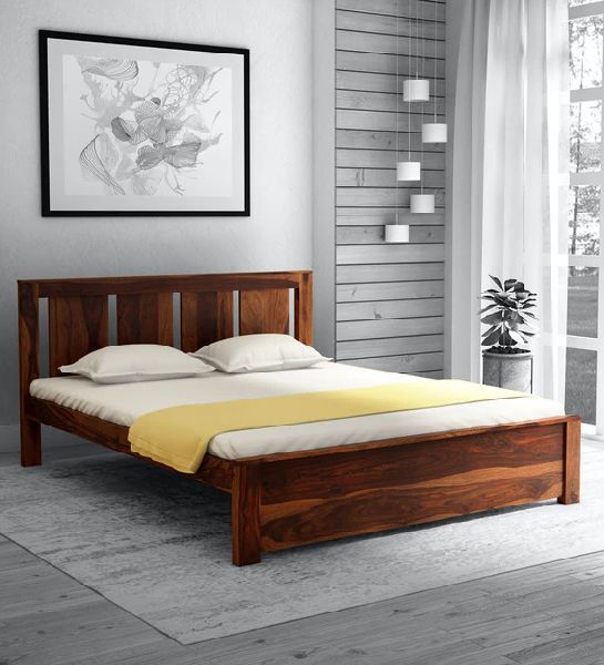 Polished Wooden King Size Bed, for Hotel, Home