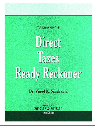 Direct Taxes Ready Reckoner Book