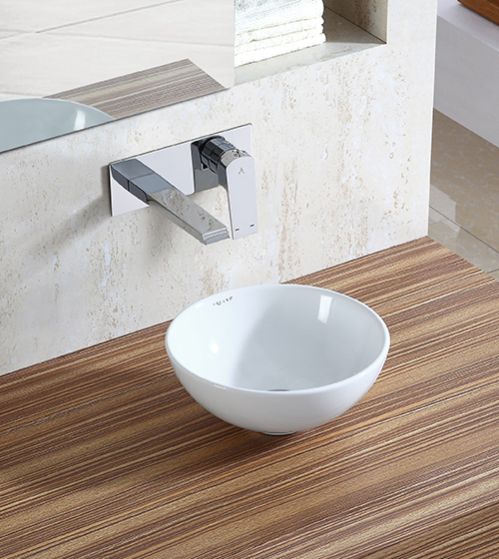 Rectangular Ceramic Polished Table Top Wash Basin, for Home, Hotel, Office, Style : Modern