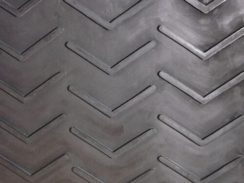 Rubber Foundry Conveyor Belts, Color : Black
