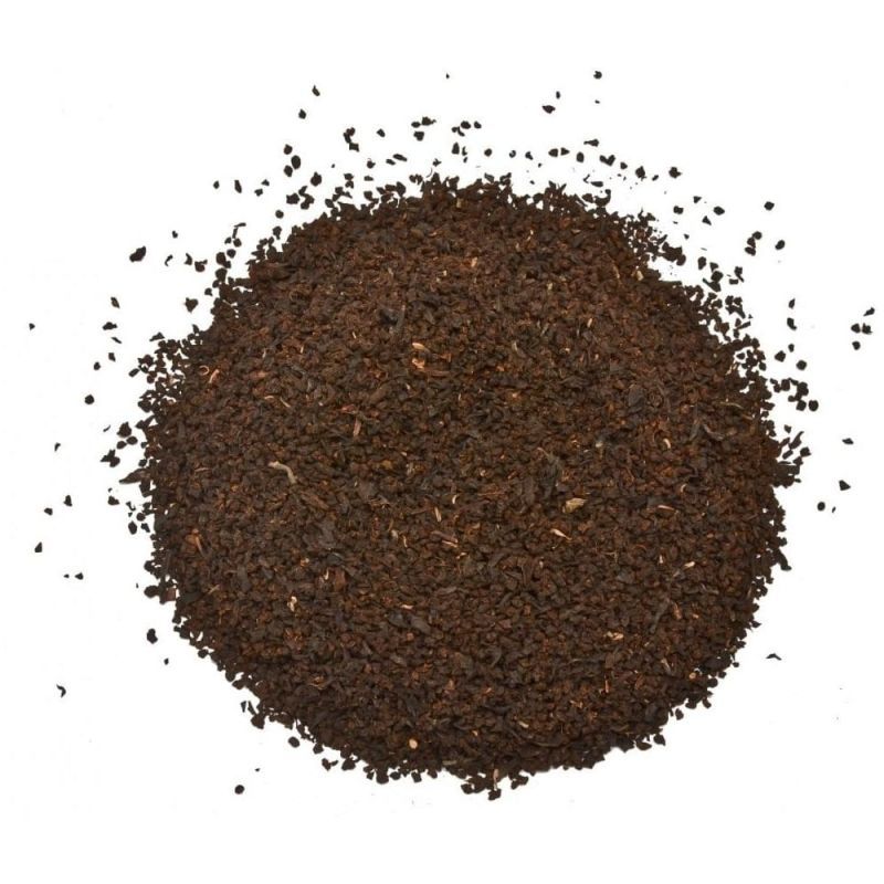 Brown Granules Raw Organic Loose Tea, for Home, Office, Restaurant, Certification : FSSAI Certified