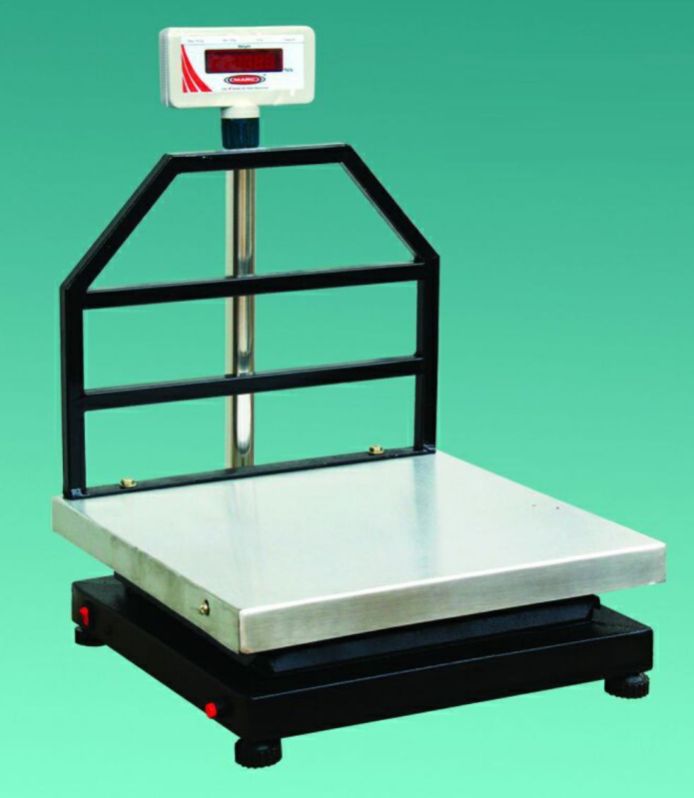 Square Digital Platform Scale, for Weighing Goods, Voltage : 220V