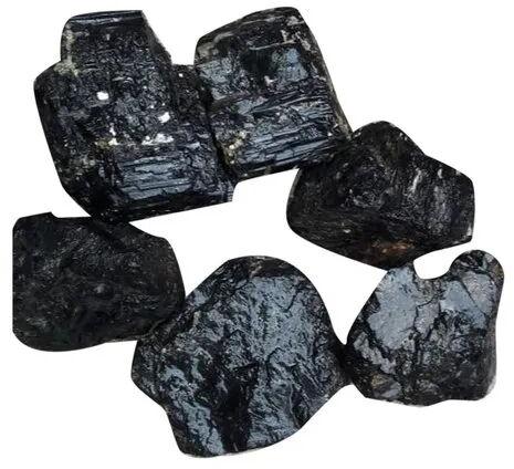 Gemstone Black Tourmaline Raw Stone
