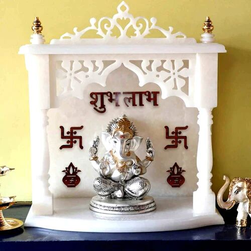 White Marble Temple, Size : 23D x 38W x 60H Centimeters