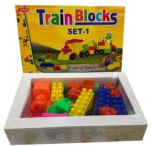 Multicolor Plastic Building Block