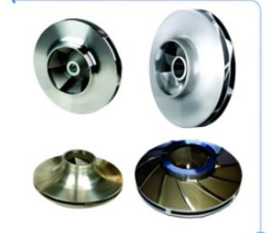 Polished Metal Closed Type Impeller, for Industrial Use, Shape : Round