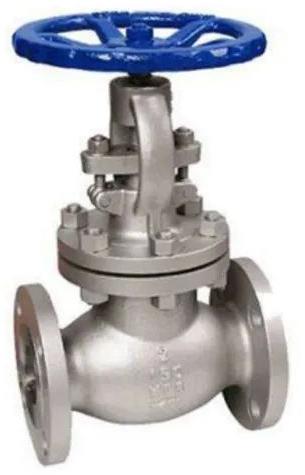 Silver Polished Brass Globe Valve, for Water Fitting, Mounting Type : Horizontal