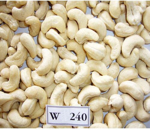W240 Cashew Nuts, Color : White