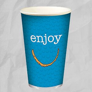 420ml Paper Cup, for Coffee, Tea, Style : Single Wall