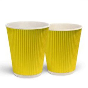 420ml Paper Ripple Cup, for Coffee, Cold Drinks, Feature : Custom Design, Disposable, Eco Friendly