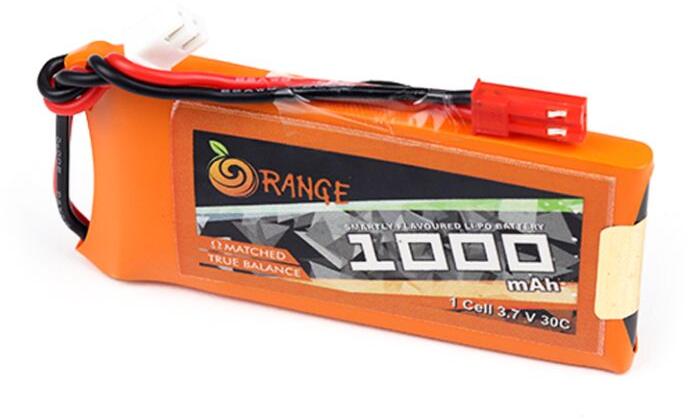 1S Lithium polymer battery Pack, Capacity : 1000 mAh