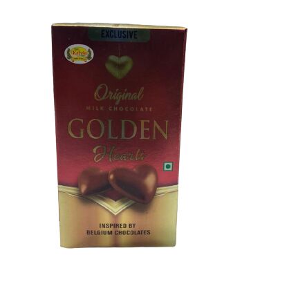 Kelvin Golden Heart Milk Chocolate, for Eating Use, Bakery, Diwali Gifts, Certification : FSSAI Certified