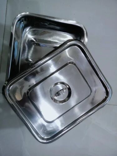 Stainless Steel Medical Instrument Tray, Packaging Type : Box