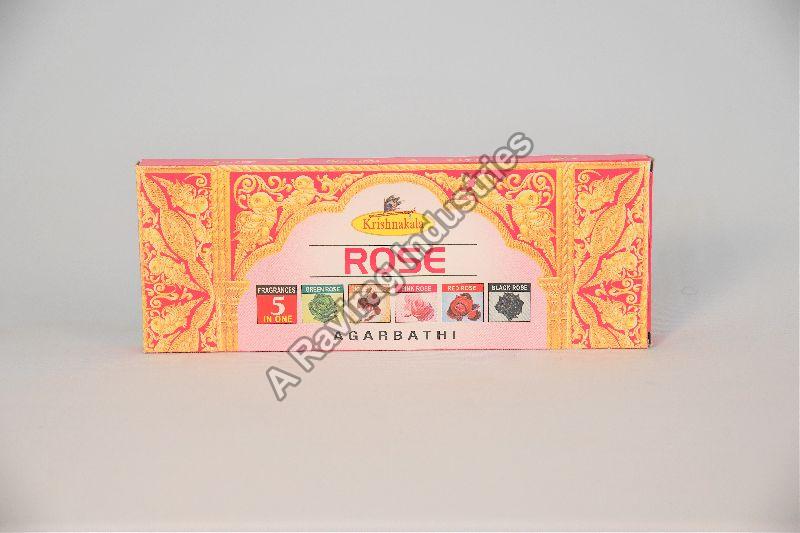 Rose 5 in 1 Premium Agarbatti